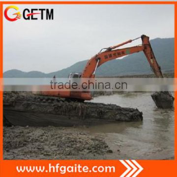 Construction machinery amphibious excavator for shallow water dredging