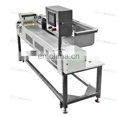 Food processing stainless steel automatic meat wear string machine manual kebab making machine meat skewers machine