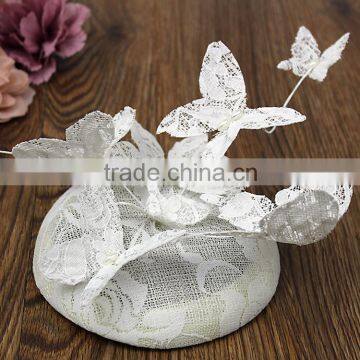 New Arrival Elegant Hair Accessories Fascinator Base Butterfly Branch Bridal Headpiece Quality Choice