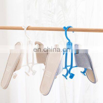 Space Saver Multi Purpose Wall Mount Display Logo Swing Handbag Shoe Custom Plastic Hanger photo-3