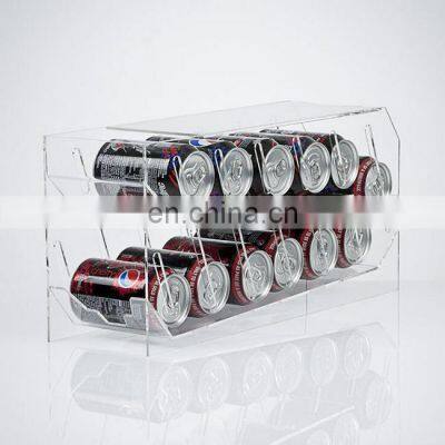 Clear Tin Drinks Dispenser Acrylic Can Beer Storage Holder photo-2
