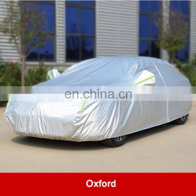 Manufacturers Sell Cotton Thickened Snow Ice Hail Sun Shade UV Car Cover Oxford Sunshade Car Cover Aluminum Foil Car Clothes photo-2