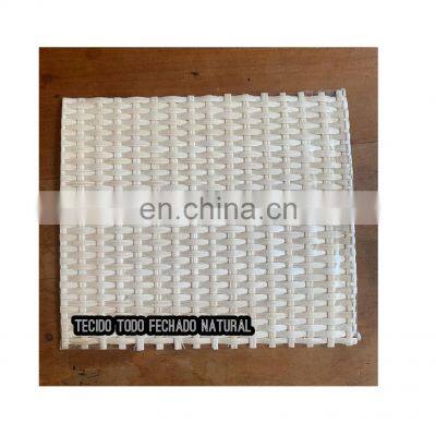 Plastic open cane webbing roll - Weave Rattan cane webbing for furniture synthetic rattan weaving material synthetic rattan