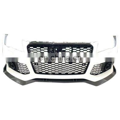 RS7 front bumper with grill for Audi A7 S7 C7 high quality car bodikits with PP ABS Material 2009-2015