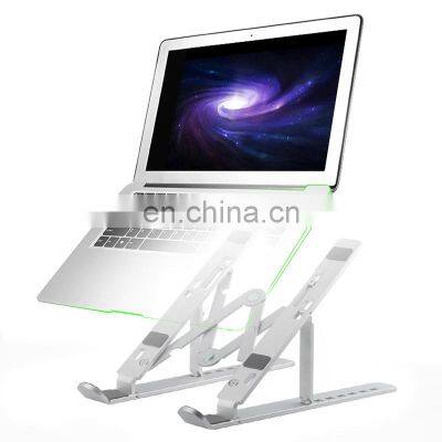 Portable Foldable Adjustable Aluminum Laptop x Table Stand photo-4