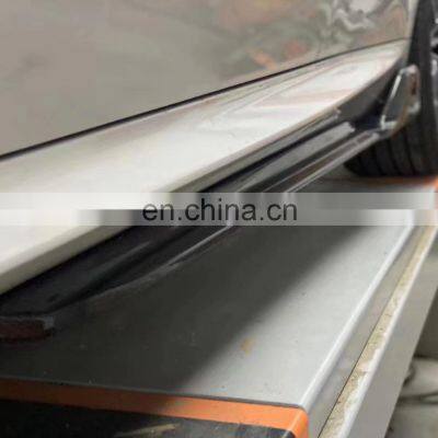 Runde Carbon Fiber Material Black Samurai Style Front Lip Rear Lip Side Skirt Grille Top Wing Spoiler For BMW X05 G05 Body Kit