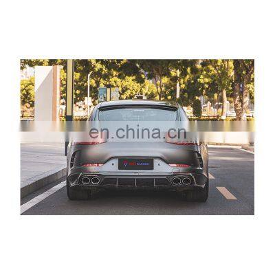 China Market Best Quality Glossy Carbon Fiber Trunk Diffuser Racing Rear Spoiler For Mercedes-Benz AMG GT50 photo-4