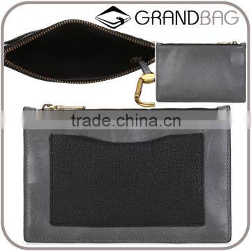 Fashion Famous Brand Multicolour Woman Small Cases Genuine Leather Women Clutch Bag for Ladies