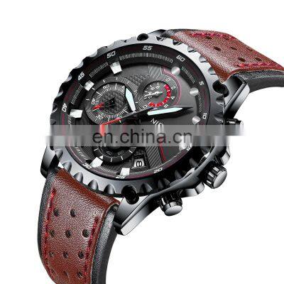 Fashion Men Watches luxury Leather Strap Business Analog Man Quartz Watches