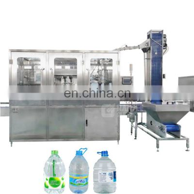 Automatic two head 3L water bottle filling machine for small business