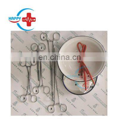 SA0150 Best Price Medical Delivery surgical instrument set/Gynecological instrument delivery surgery kit