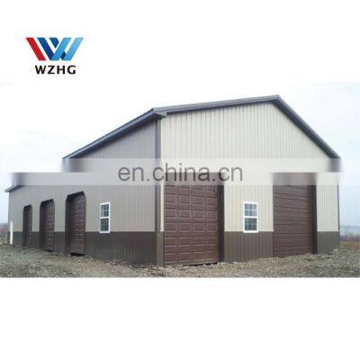 Cost of  prefab modern steel structure factory plant warehouse construction materials design