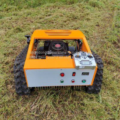 remote control lawn mower, China remote controlled brush cutter price, slope mower for sale