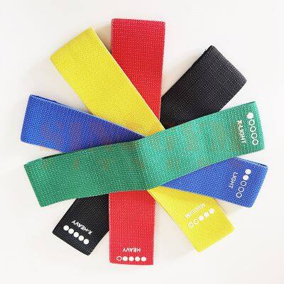 Squat Knitting Latex Resistance Loop Bands Set photo-4