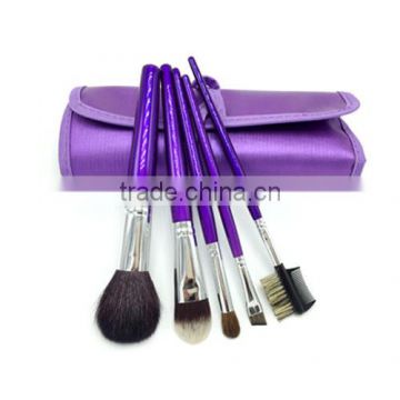 Personalized cosmetic makeup brush set for Girls ,synthetic makeup brush