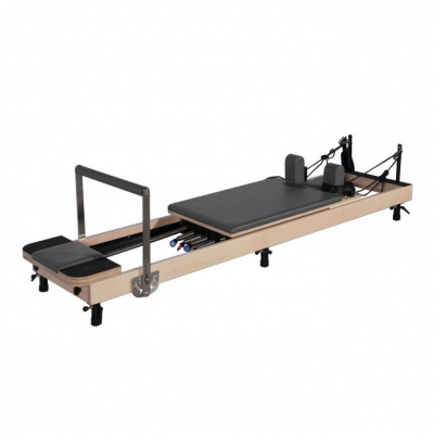 Máquina de Pilates de Madera Reformer de Arce de Altura Ajustable photo-3