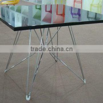 Famous design MDF top Tavolo XZ3 table dining table replica