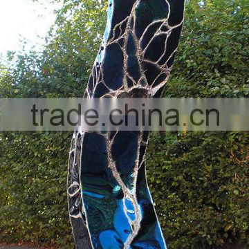 Abstract plated modern sculpture for garden decoration