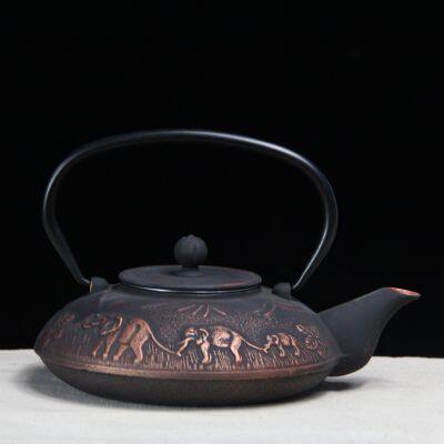 High Quality Teapot Iron Cast Tea Pot 1.1L Chinese Style Enamel Tea POT With Stainless Steel Filter Many Size and Color