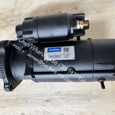 Original factory dismantling Starter Motor T410862 24V 10Teeth Replacement For Perkins C4.1 Engine