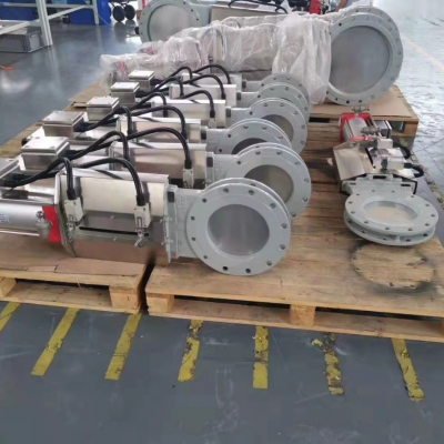 Knife Gate Valve with Replaceable Elastomer Seat for Long Service Life
