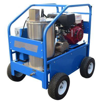 200bar Hot Water High Pressure Cleaner Oil Dirt Cleaning Self Heating Petrol Water Jet Washer