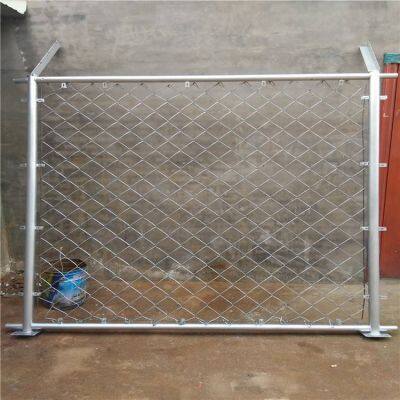 Wholesale High Security Chain Link Fence With Barbed Wire Top photo-3