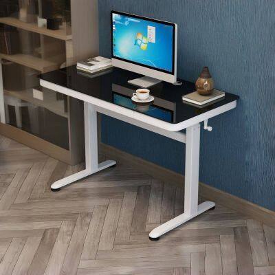 Регулируемый подъемный стол для рук, поднимающийся и опускающийся, с передовой технологией подъема для домашнего офиса, кабинета и гостиной. Повышает производительность труда