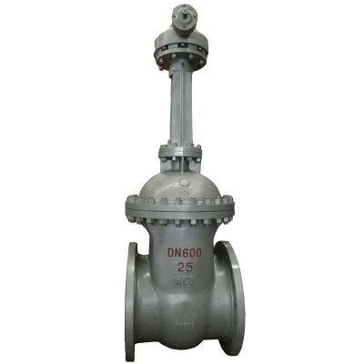 Gate Valve Rising Stem WCB Material Z41W 4 Inch DN100 PN40 Compact Resilient Seated Flanged Russia Gost Standard Gate Valve photo-3