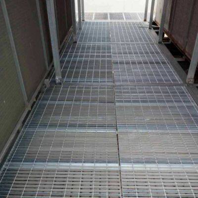 Factory Direct Supply Hot Dip Galvanized Steel Grating Heavy Duty Welded Metal Bar Grating for Industrial Floor and Trench photo-5