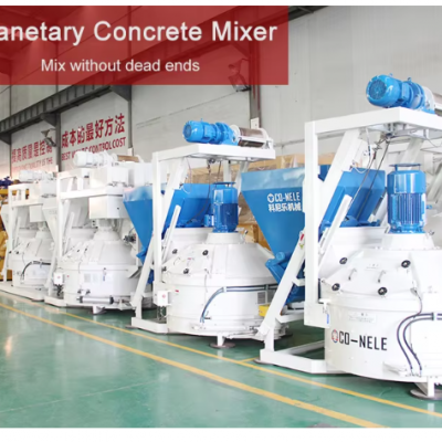 CO-NELE UHPC/GRC Planetary Concrete Mixer