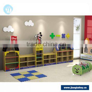 JT16-5501Big Space Children Wooden Toy Cabinet Kindergarten Classroom Furniture photo-4