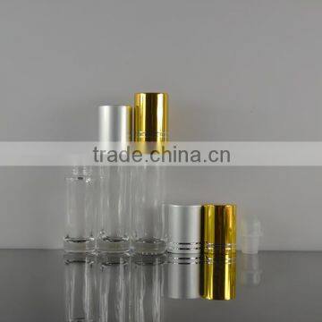 Hot Sales Empty Body Oil 10ml Clear Roll on Glass Bottles photo-3