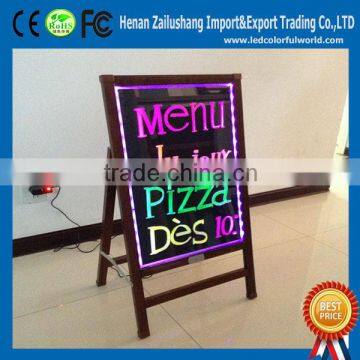 Hot sale LED bar stand ad panel