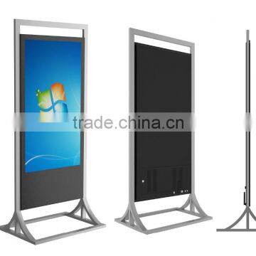 Led Advertising Sign Board Customize Kiosk Stands 55 Inch pc All in One Advertising Player photo-3