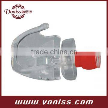 Champagne Bottle Stopper,Wine Bottle Vacuum Saver Sealer Preserver Pump Stopper, Plastic Type, Clear, in Gift Box Packing photo-3