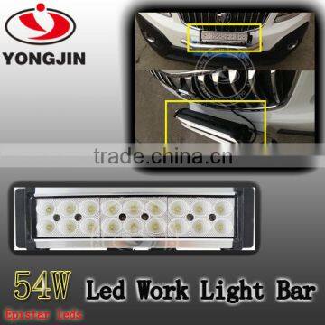 New 54w offroad led working light bar for offroad 4x4 accessories