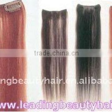 Remy cuticle 100% human hair Clip in hair extensions