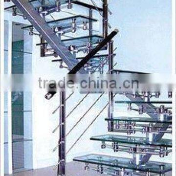 12+1.52pvb+12 laminated glass stair treads(BS6206,AS/BZS2208,EN12150)