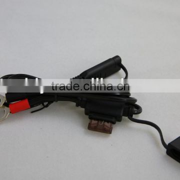 2 Pin Connector With Fused Lead Crimping 8.5mm eyes Terminal Wire Harness with SAE