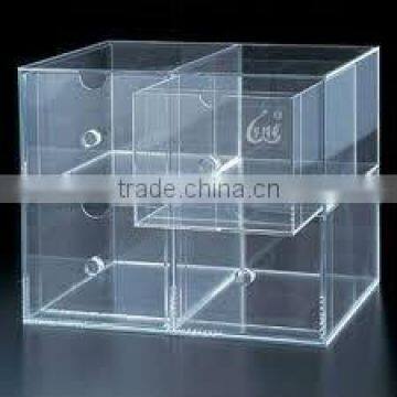 Clear Plastic Cabinets with Lock for Living Room