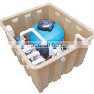 Under ground water treatment equipment