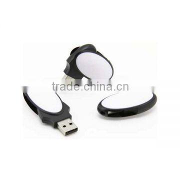 Plastic Swivel Oval Usb Sticks 1gb as Gifts photo-4