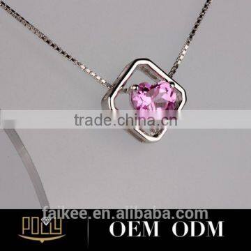 Pendant With Simple Design 14K White Gold Diamond Quantum Boxing Glove Pendant photo-2