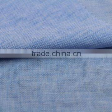 2017 Spring Wholesale Women Shirt Linen Type 100%Polyester Dobby Fabric photo-5