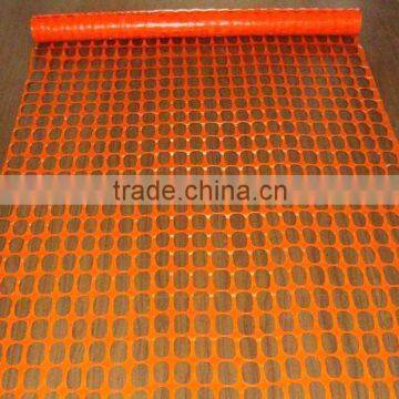 Orange Plastic Construction Fence