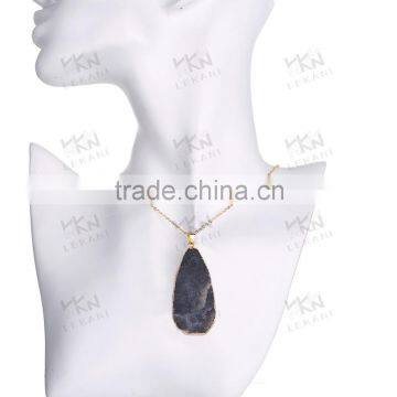Wholesale New Design Cool Gemstone Alloy Necklace photo-6