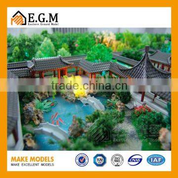 Unique Villa Scale Model With Chinese Ancient Architectural Style for Sale photo-2