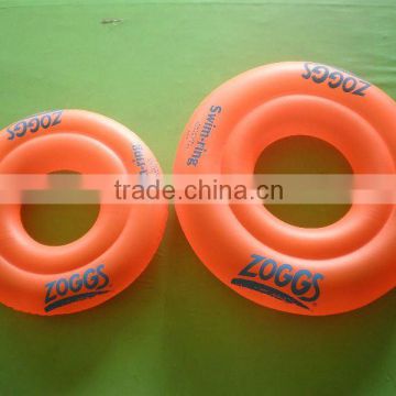 inflatable 2-layer swimming ring