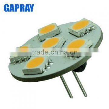 ce rohs back-pin RA80 SMD 5050 led lights G4 1w